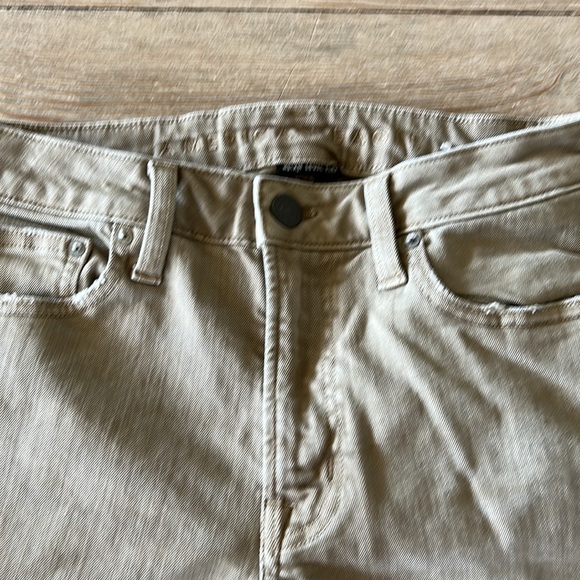 American Eagle Men’s Skinny Distressed Tan Denim Jeans - Picture 2 of 7